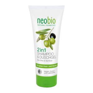 
Neobio 2 v 1 sprchový gel a šampon 200 ml
		