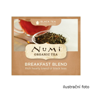 Numi Organic Tea Breakfast Blend, černý čaj, Exspirace 06/21 220 g, 100 ks