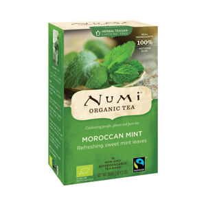 Numi Organic Tea Moroccan Mint, bylinný čaj 39,6 g, 18 ks