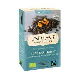 
Numi Organic Tea Černý čaj Aged Earl Grey 36 g, 18 ks
		