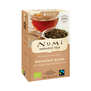 
Numi Organic Tea Černý čaj Breakfast Blend  39,6 g, 18 ks
		