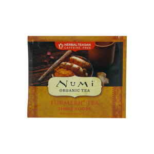 Numi Organic Tea Turmeric Tea Three Roots, kořeněná směs, promokarta 1 ks