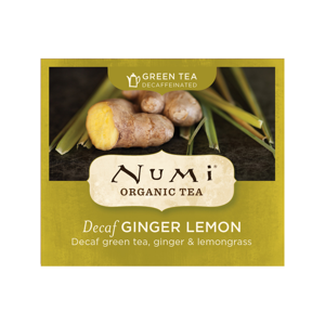 
Numi Organic Tea Zelený čaj Decaf Ginger Lemon 2 g, 1 ks
		