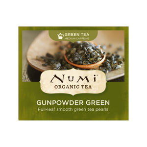 Numi Organic Tea Gunpowder Green, zelený čaj 200 g, 100 ks