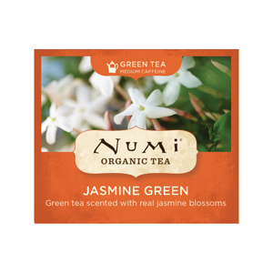 Numi Organic Tea Jasmine Green, zelený čaj ochucený 200 g, 100 ks