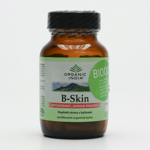 
Organic India B-skin, kapsle 60 ks
		