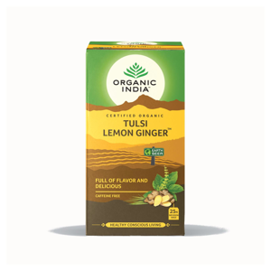 Organic India Čaj Tulsi Ginger, bio 43,5 g, 25 ks