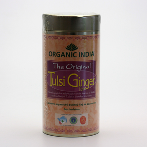 
Organic India Čaj Tulsi Ginger, sypaný, bio 100 g
		