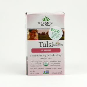 
Organic India Čaj Tulsi Jasmine, porcovaný, bio 30,6 g, 25 ks
		