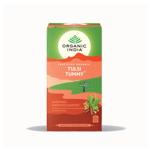 Organic India Čaj Tulsi Tummy pro správné trávení, bio 32,4 g, 25 ks