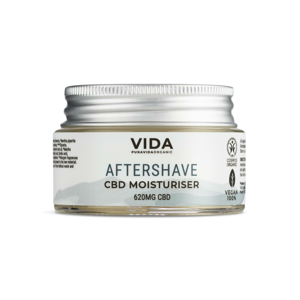 Pura Vida Organic CBD Hydratační krém po holení, 620 mg, Exspirace 07/2021 30 ml