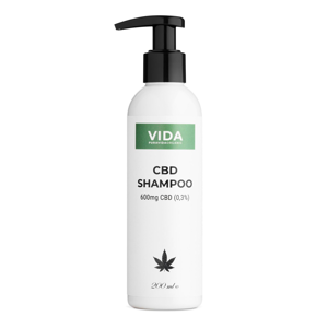 Pura Vida Organic CBD Šampon na vlasy, 600 mg 200 ml