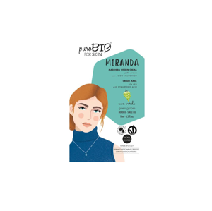 
puroBIO cosmetics Pleťová maska Miranda Green grapes 06 10 ml
		