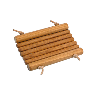 Redecker Mýdlenka z bukového dřeva s koženým provázkem 1 ks