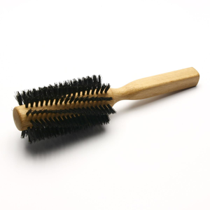 Redecker Kulatý kartáč na vlasy z bukového dřeva 1 ks, 22 x 6,5 cm