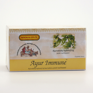 
Siddhalepa Ayur Immune, čaj proti nachlazení 40 g, 20 ks
		