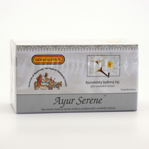 Siddhalepa Ayur Serene, čaj pro uvolnění stresu 40 g, 20 ks