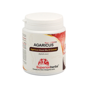 
Superionherbs Agaricus Extrakt, kapsle 90 ks
		