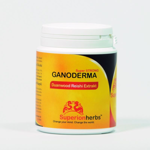 Superionherbs Ganoderma Reishi Extrakt, kapsle 90 ks, 45 g