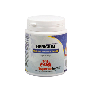 Superionherbs Hericium Lví hříva, kapsle 90 ks, 45 g