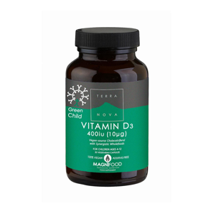 Terranova Health Vitamin D3 pro děti, kapsle 50 ks