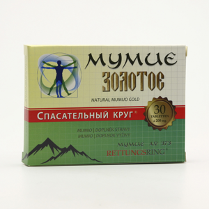 
TML Zlaté mumio altajské čisté 30 ks, (tablet)
		