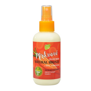 Vivaco 100% Přírodní tělové mléko s mrkvovým extraktem 150 ml