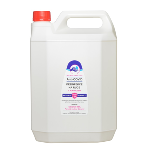 Vivaco Anti-COVID dezinfekce na ruce Ethanol 80% 5 litrů 5 litrů
