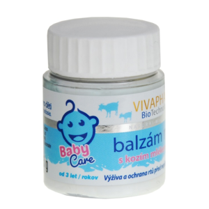 Vivaco Balzám na rty s kozím mlékem pro děti VIVAPHARM 25 g