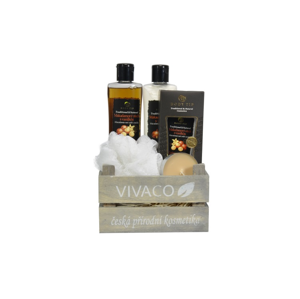 Vivaco Dárkové balení kosmetiky Makadamový ořech s vanilkou BODY TIP