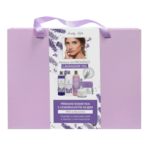 Vivaco Body Tip Velký dárkový box kosmetiky s levandulovým olejem