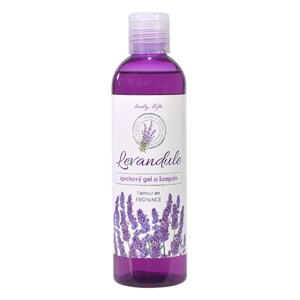 Vivaco Body Tip Sprchový gel a šampon s levandulovým olejem BT Premium 250 ml