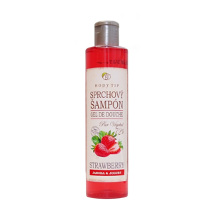 Vivaco BODY TIP Sprchový šampon Jahoda & Jogurt BODY TIP 250 ml