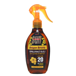 Vivaco Opalovací olej s BIO arganovým olejem SPF 20 SUN VITAL 200 ml