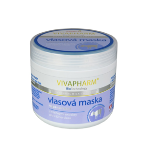 Vivaco Vlasová maska s kozím mlékem VIVAPHARM 600 ml