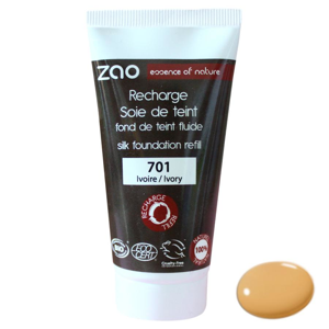 
ZAO Hedvábný tekutý make-up 701 Ivory 30 ml náplň
		