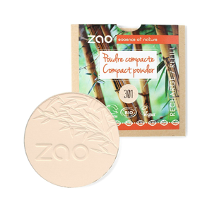ZAO Kompaktní pudr 301 Ivory, Poškozeno 9 g náplň